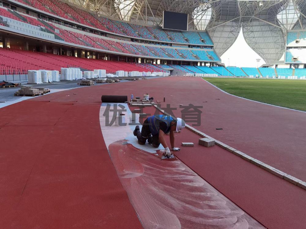 厦门预制型橡胶跑道每平方米的价格